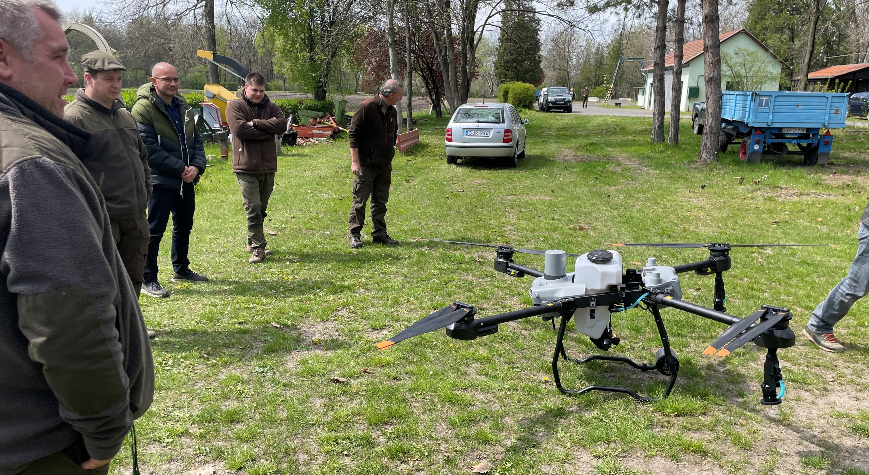 Növényvédelem drónnal