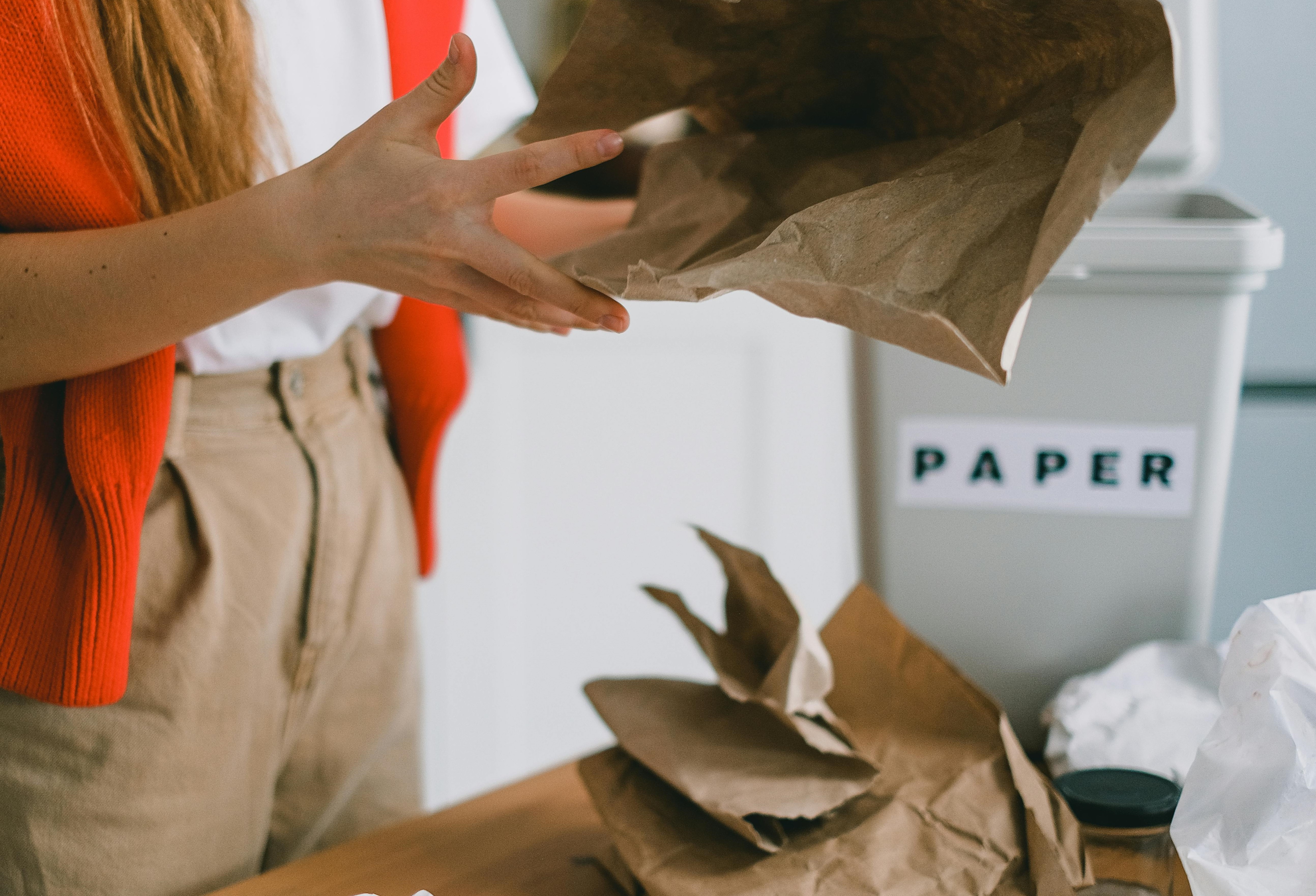 Újrahasznosított papír