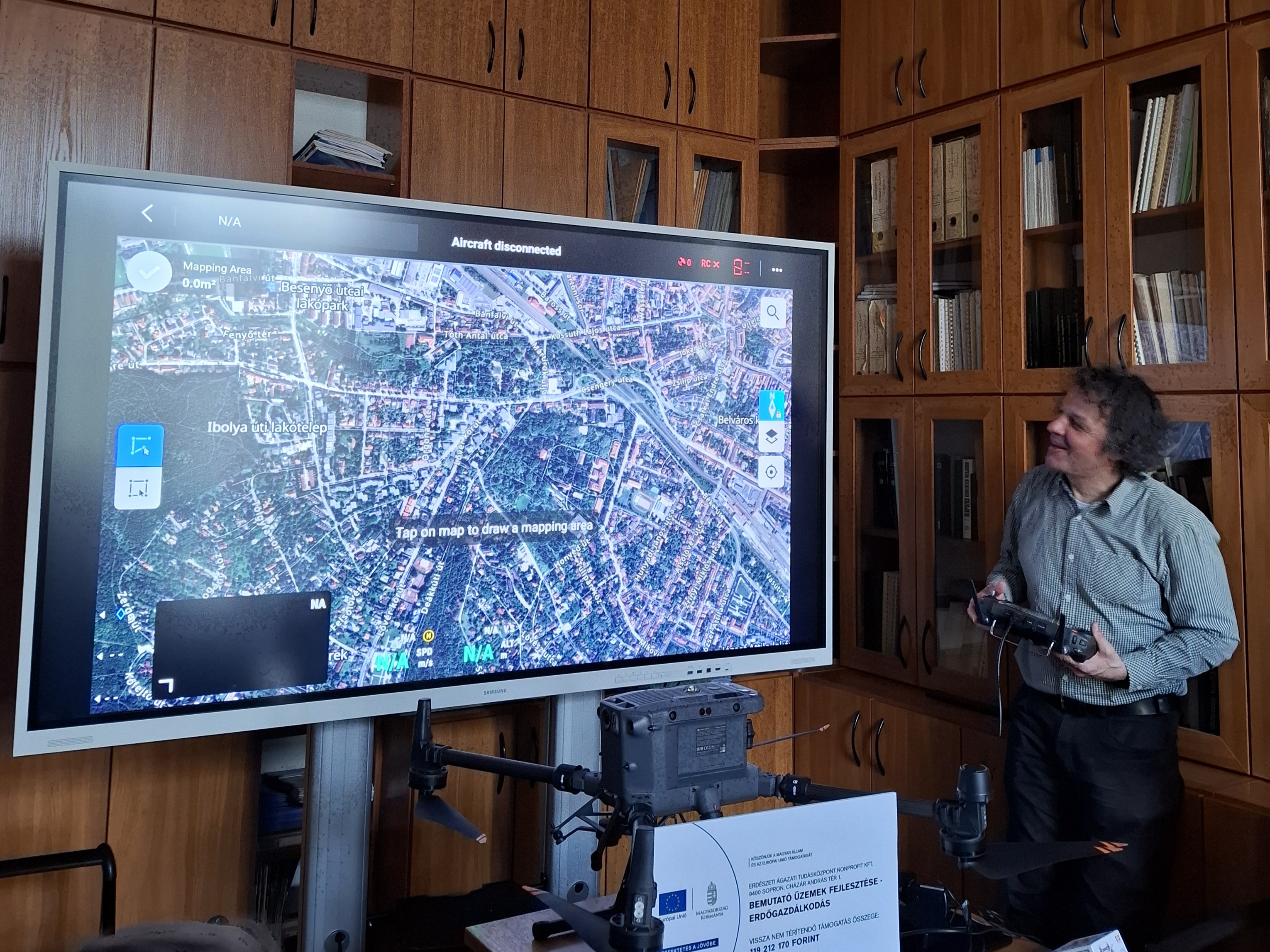 Csúcstechnológiák használata a jövő erdőgazdálkodásában