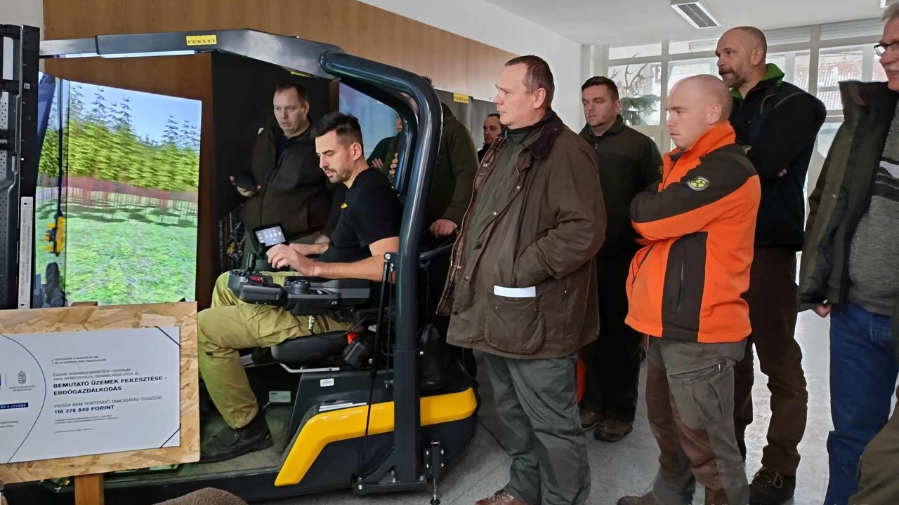 Harveszter és forwarder kezelése